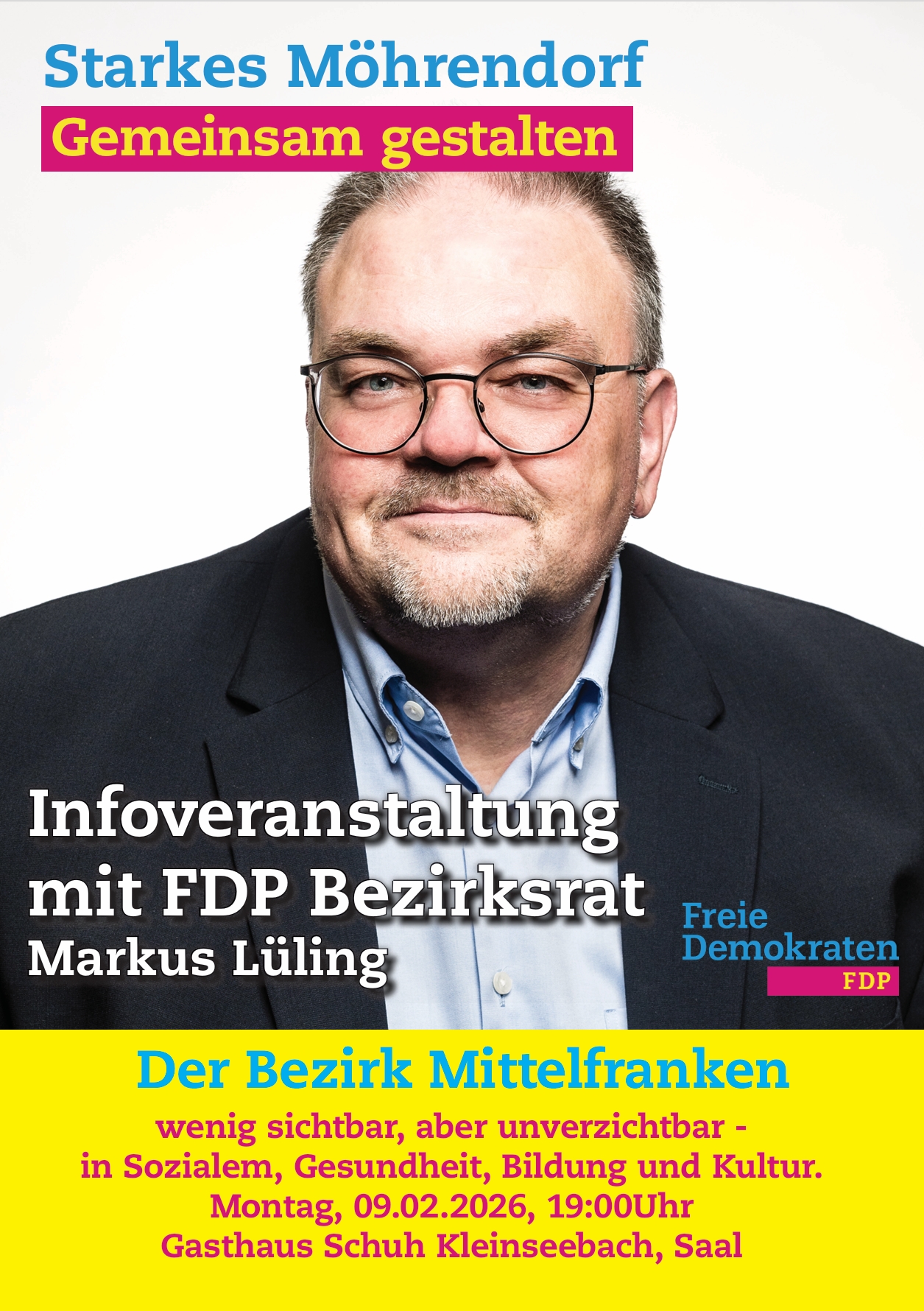 Plakat Veranstaltung